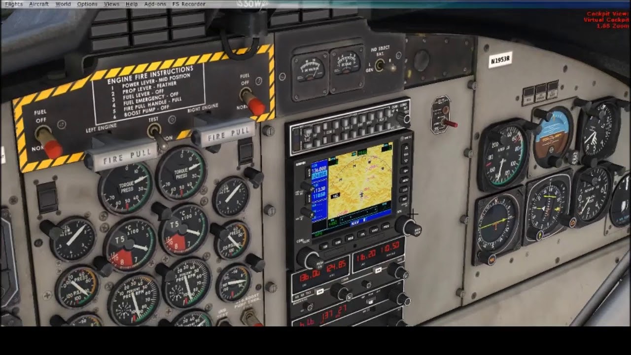 85U to I08 FSX Flight Simulator