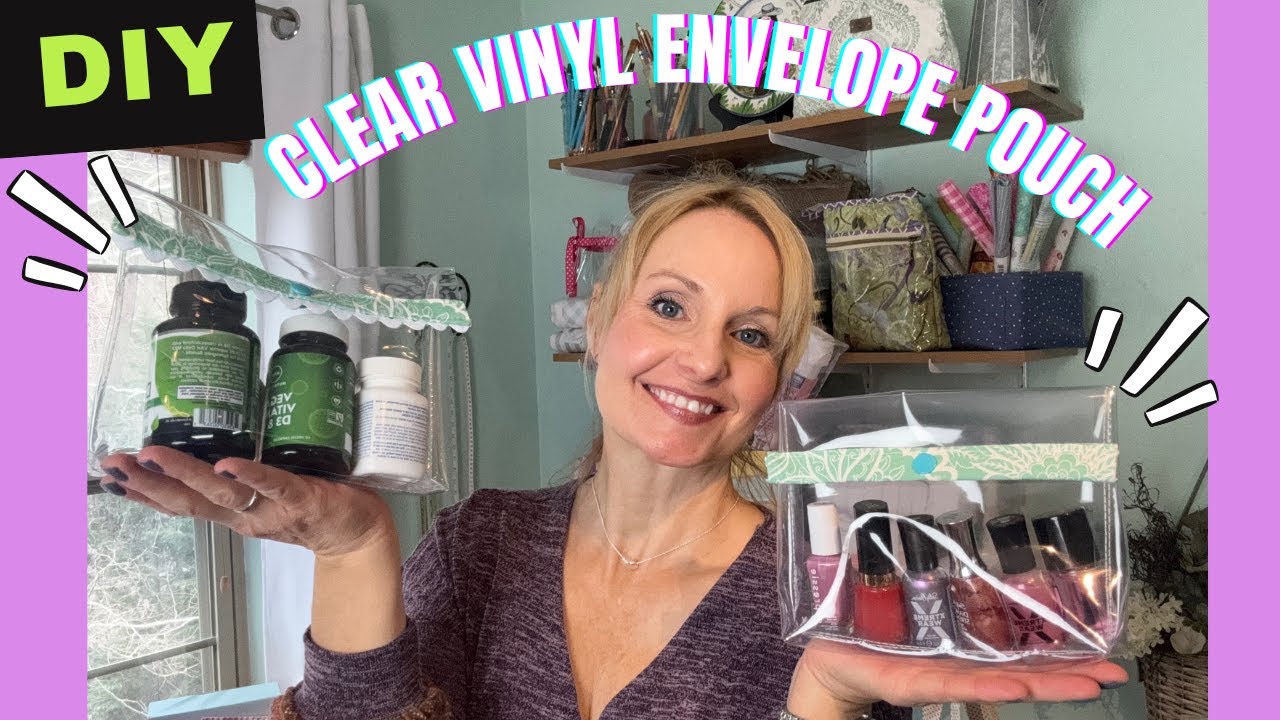 Sewing Clear Vinyl Pouch Made Simple!