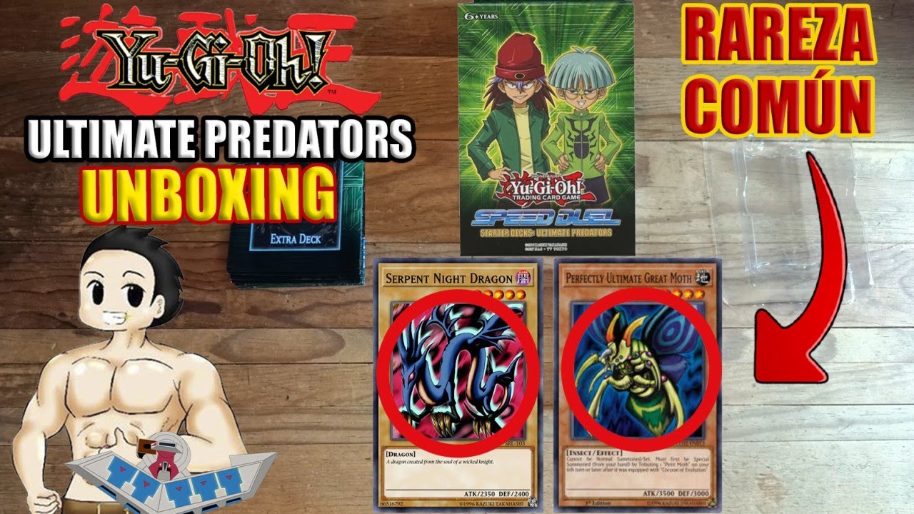 Unboxing Yu-Gi-Oh! Speed Duel Ultimate Predators Starter Deck / Weevil y Rex Raptor / EmpeorX56