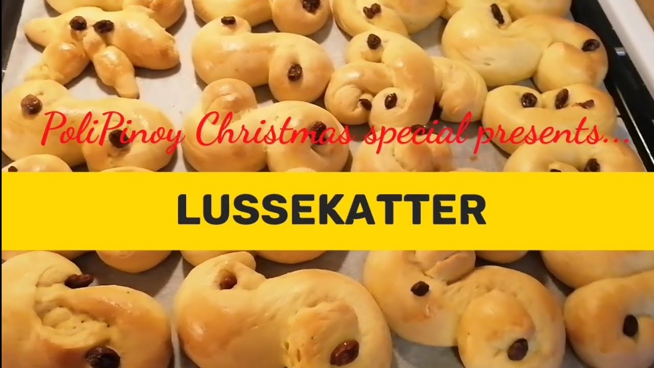 HOW TO BAKE LUSSEKATTER // NORWEGIAN TRADITION #jul #luciadagen #s&oslash;tbakst