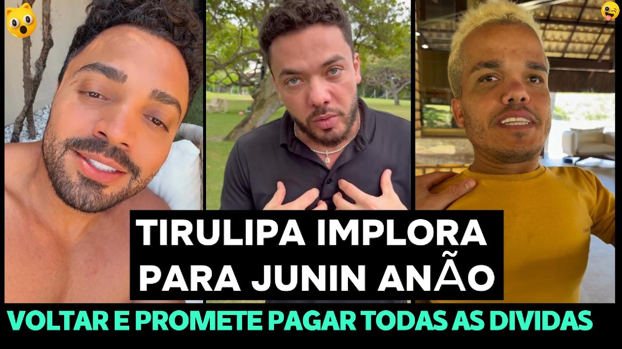 TIRULIPA FAZ PROPOSTA PARA JUNIN ANÃO VOLTAR A TRABALHAR COM ELE