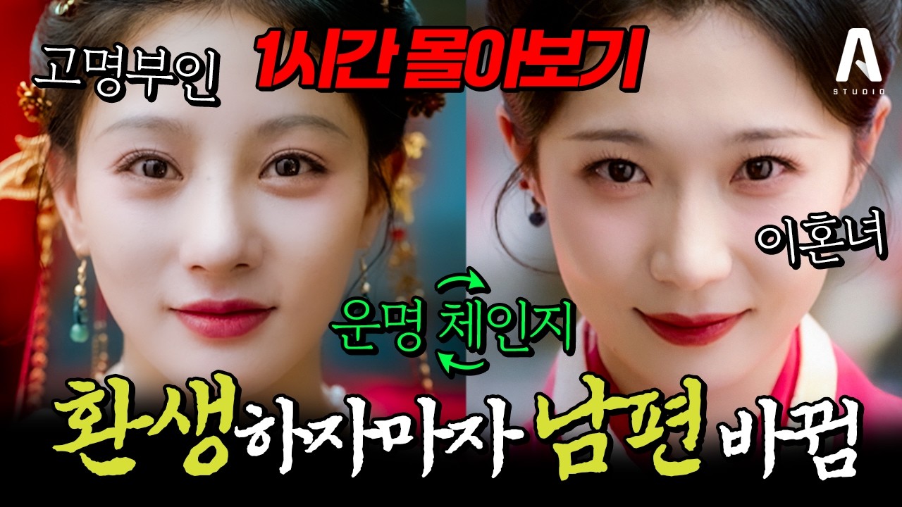 💥1시간 몰아보기💥언니와 동생이 동시에 환생했다, 눈 떠보니 혼인하던 날⁉️(1화~5화) [#금수택심] #고장극 #로맨스 #드라마리뷰 #몰아보기 #중드 #중드추천