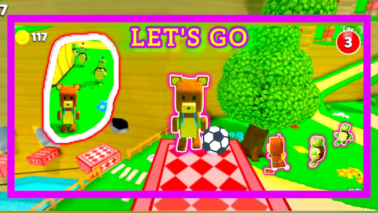Super Bear Kicked the Ball and Fell Into a Trap! 😂⚽🐻 #SuperBearAdventure #FunnyGameplay