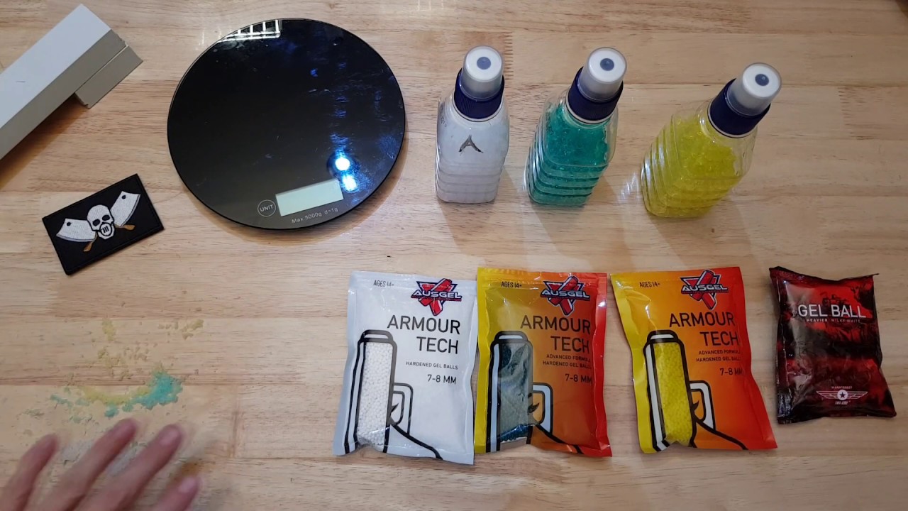 Ausgel Armour tech gels test (part 2)