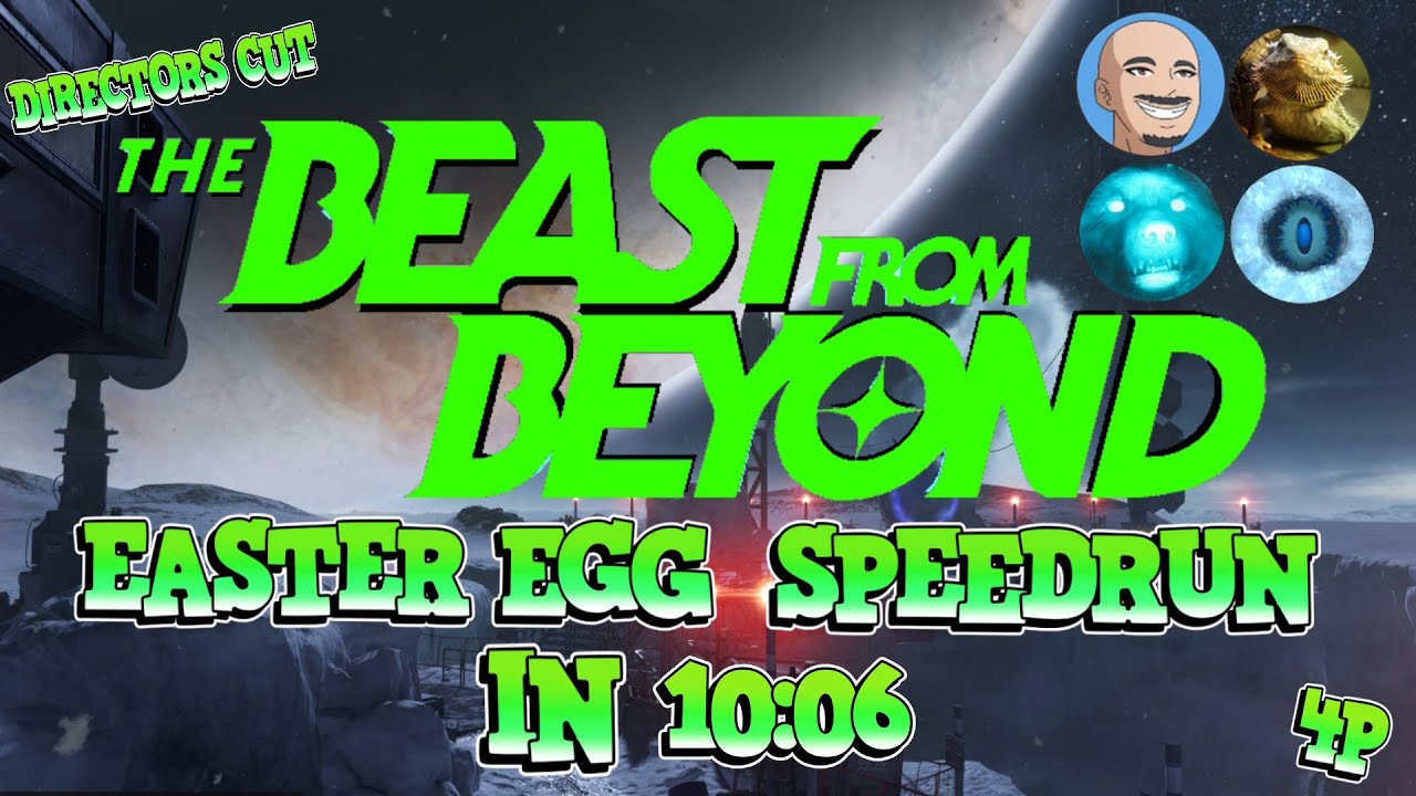 The Beast from Beyond 4 Player Easter Egg in 10:06 (Director's Cut) WORLD RECORD!!