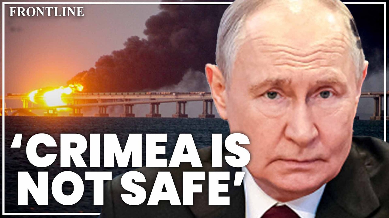 Путин может потерять Крым после того, как Украина нанесла удар по топливозаправщикам на мосту | К...