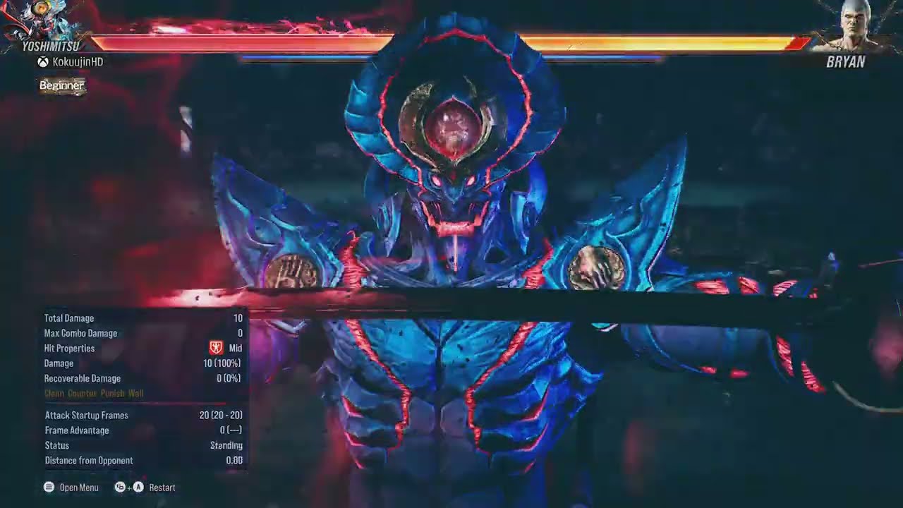 TEKKEN 8 - YOSHIMITSU MOVELIST