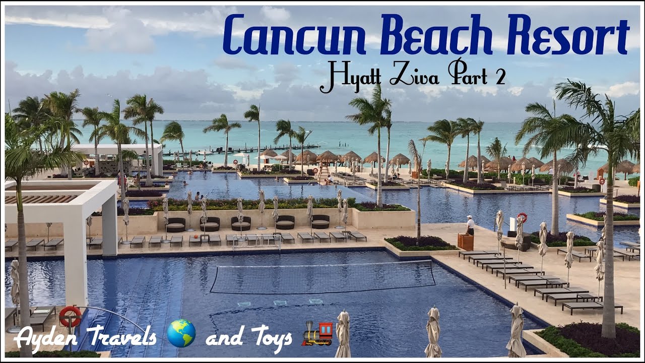 HYATT ZIVA CANCUN Part 2 | Beach Resort Entertainment Dancing | Japanese Teppanyaki Dinner Show