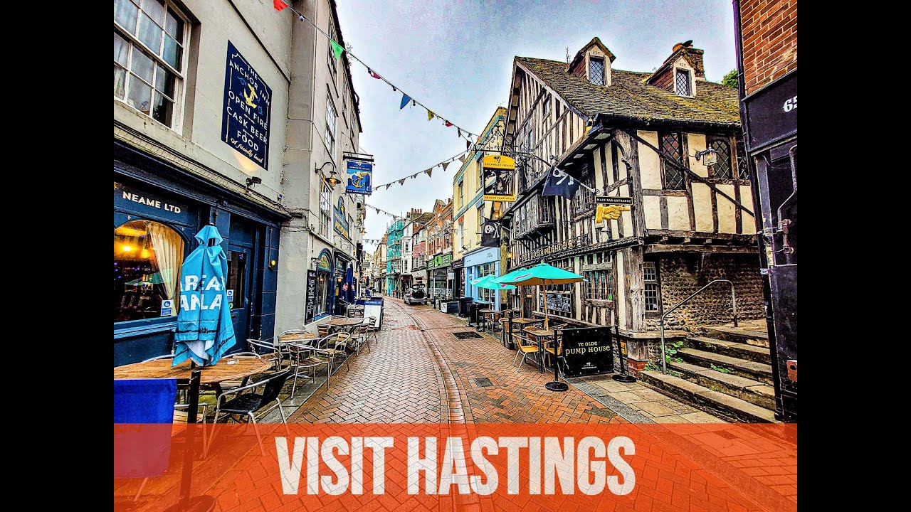 Hastings, a charming Sussex seaside town. Let’s explore it.
