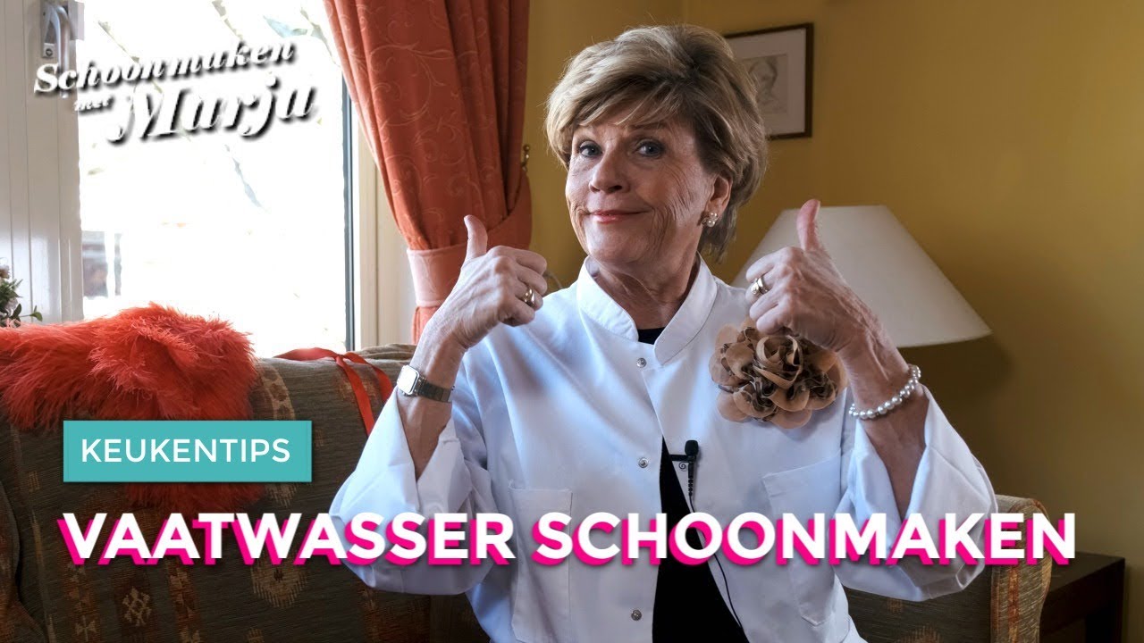 Vaatwasser schoonmaken en schoonhouden 💦 Schoonmaken met Marja Middeldorp