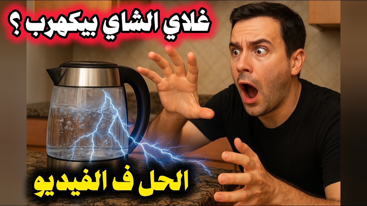 غلاي الشاي بيكهرب ؟! السبب الحقيقي والحل النهائي في دقايق