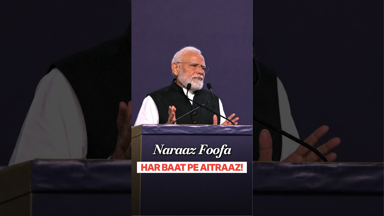 Modi's Hilarious Jibe At The Naysayers In India: &lsquo;Naraaz Foofa' Always Objected To Progress