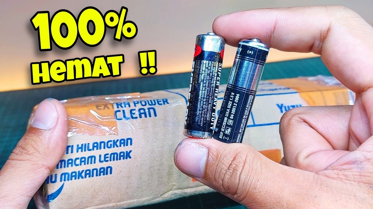 TIDAK PERLU BUANG DUIT UNTUK BELI BATERAI !!
