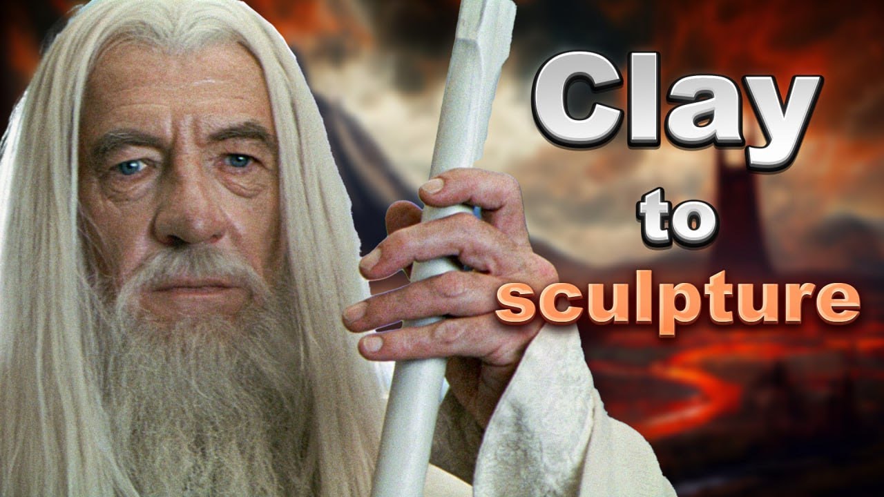 Gandalf Clay Sculpture Timelapse
