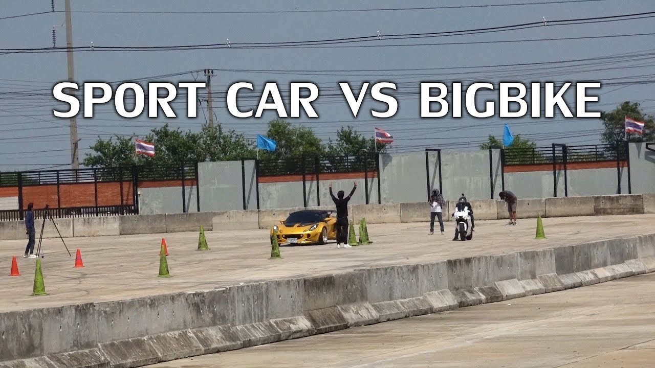 SPORT CAR VS R6 DRAG RACE ใครจะชนะระหว่าง PIT START vs ปืน RPG