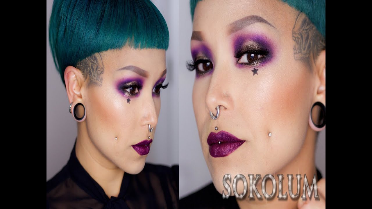 Poison Plum Queen Makeup Tutorial