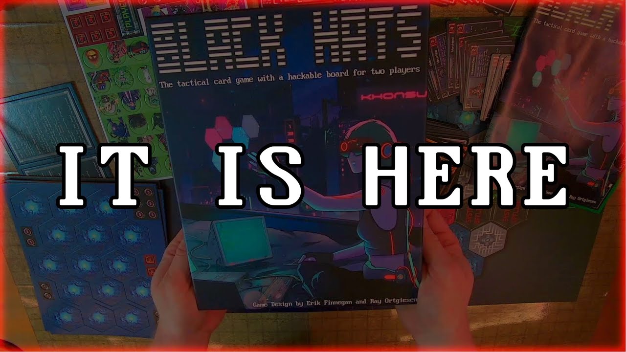 ITS HERE! Unboxing Black Hats first printing