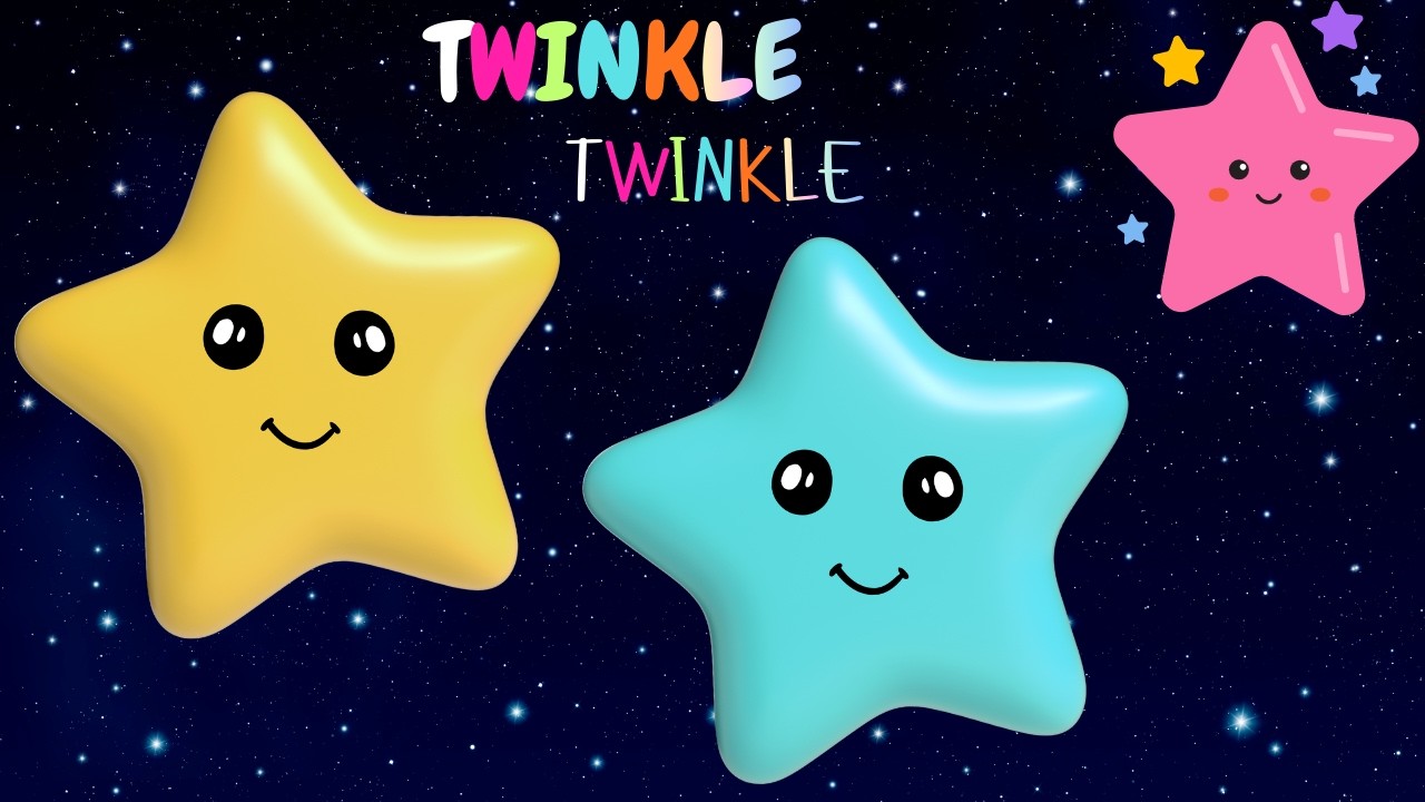 💖Twinkle Twinkle Little Star | Gentle Nursery Rhymes 💤Soothing Lullaby