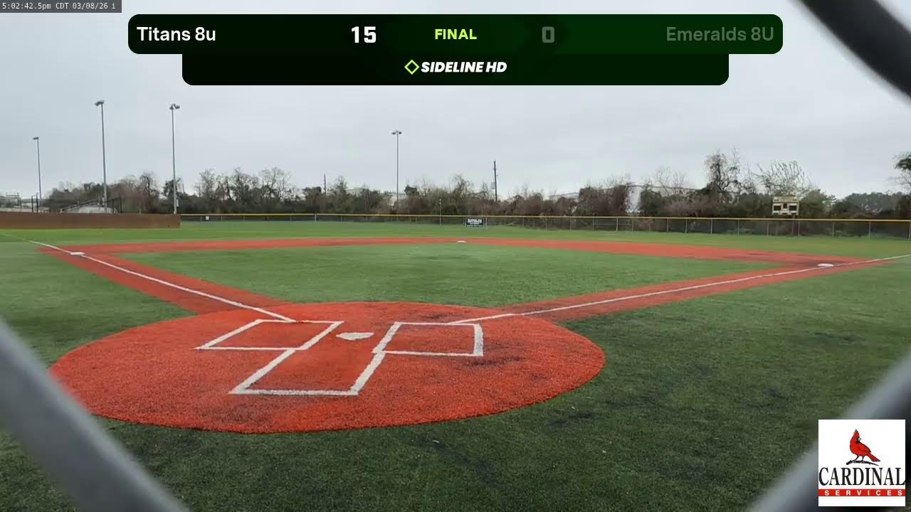 Titans 8u vs Emeralds 8U Spring 2026 (2026.03.08)