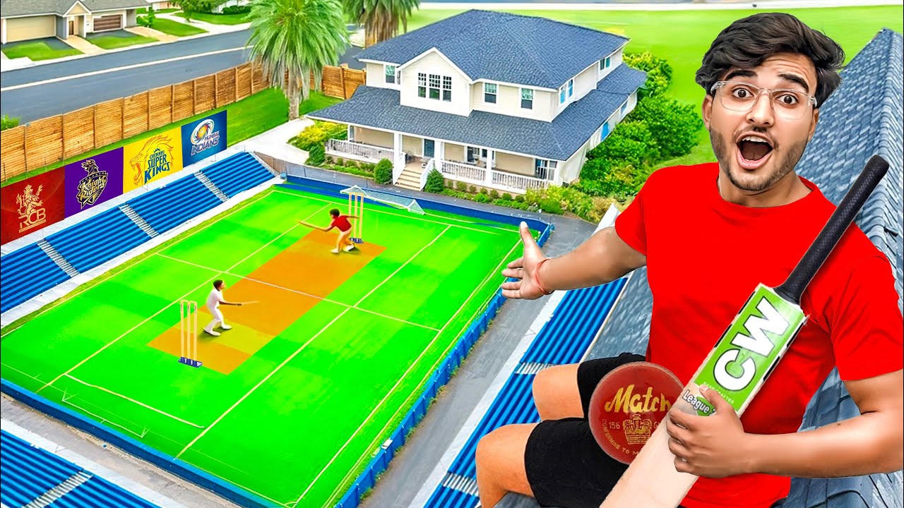 I Built a Cricket Stadium In My Room