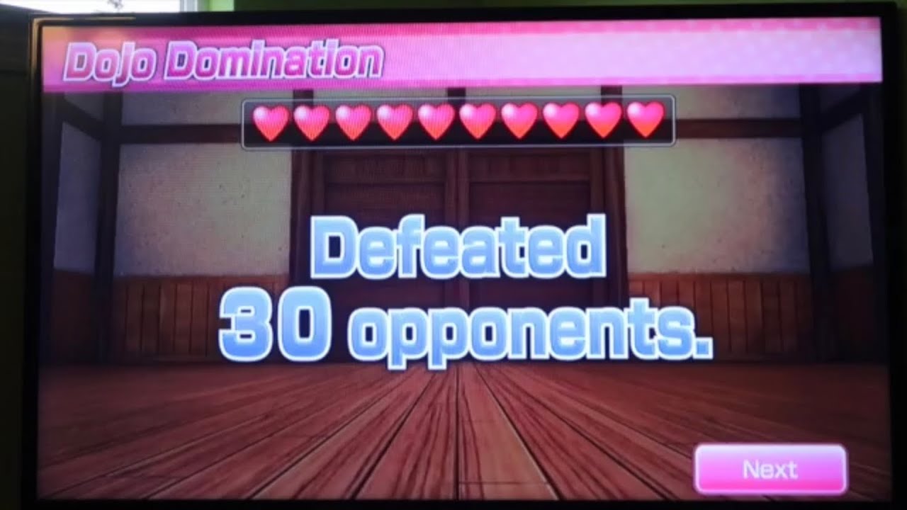 Wii Party U - Dojo Domination Beginner Difficulty (No Damage) (4K60fps)