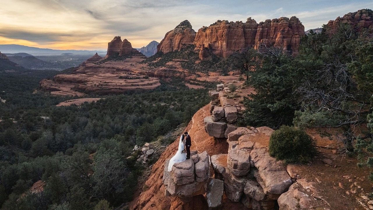 I Choose You For a Lifetime |  John + Gaby | Sedona, Arizona Elopement Video