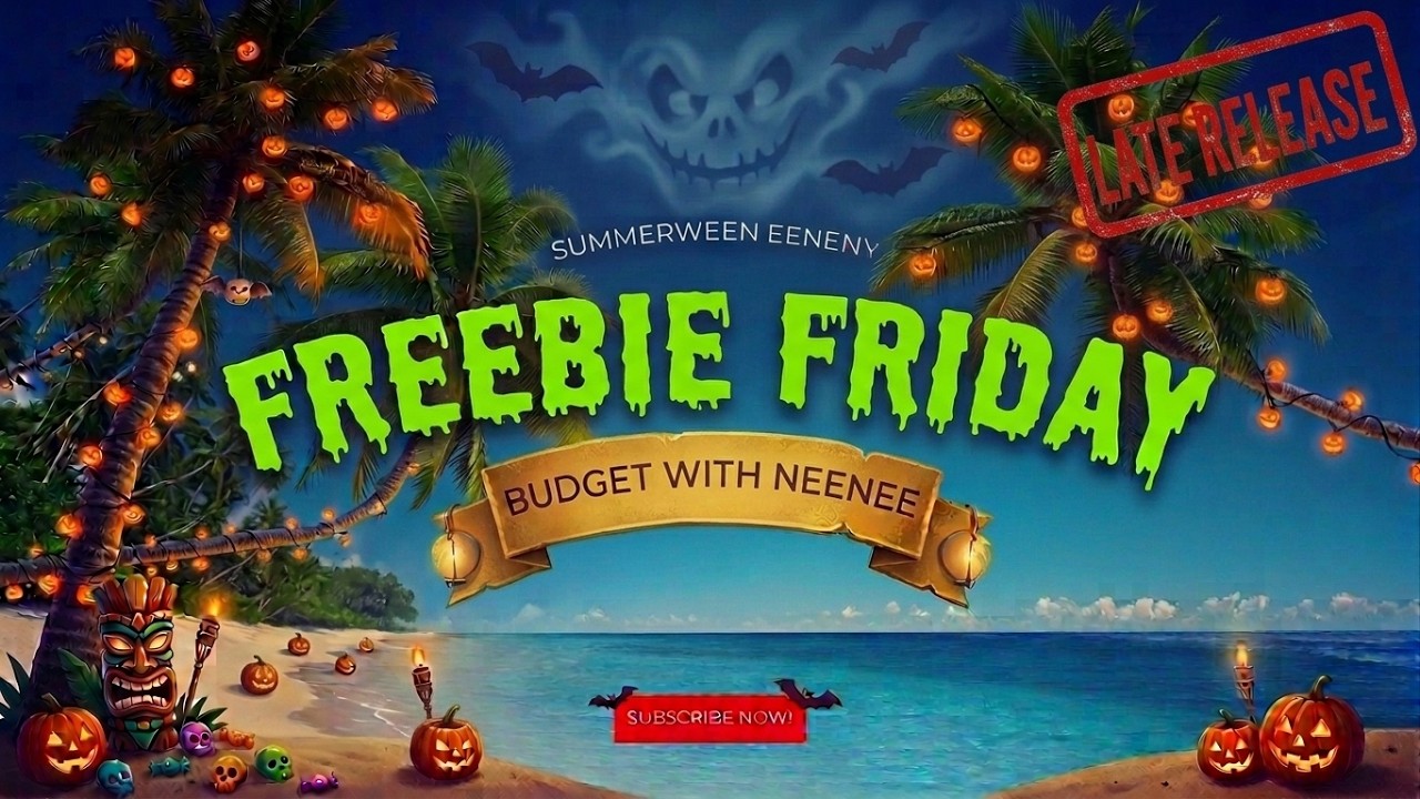 Freebie Finance Friday 💸 Putting $130 Toward My Biggest Priorities! Scary Spooky Halloween Collab