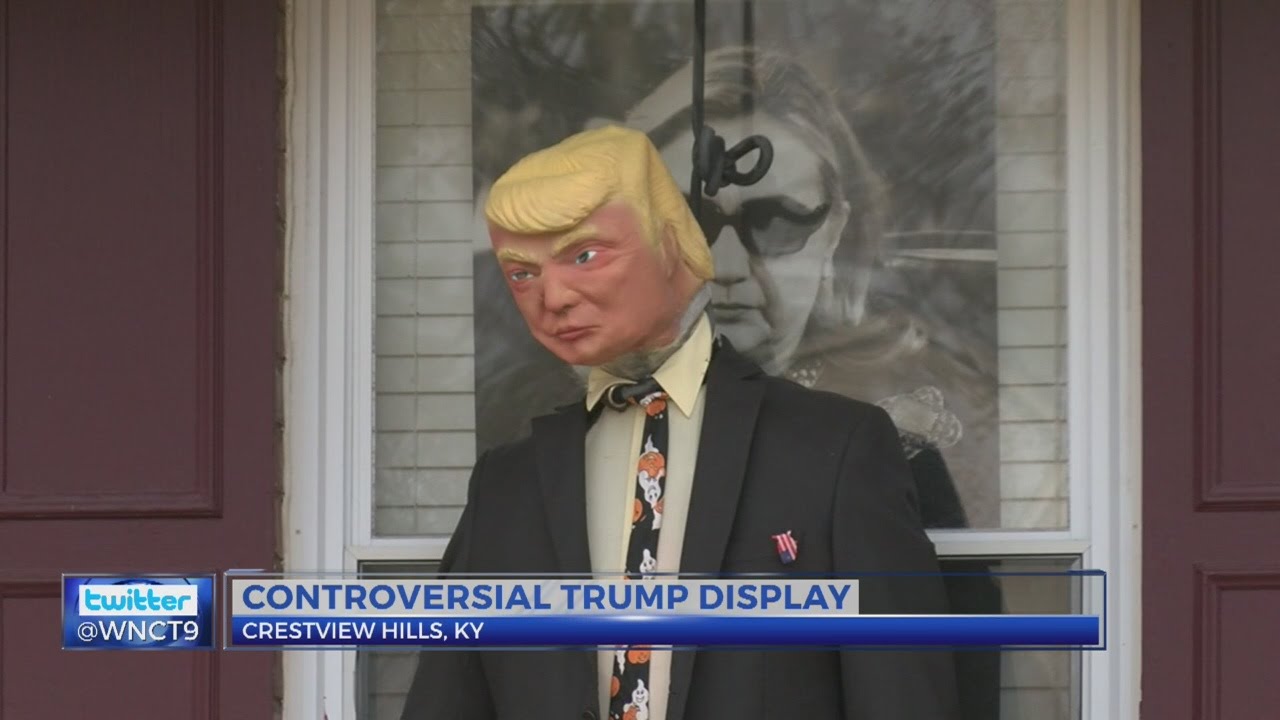 Trump Hanging Display