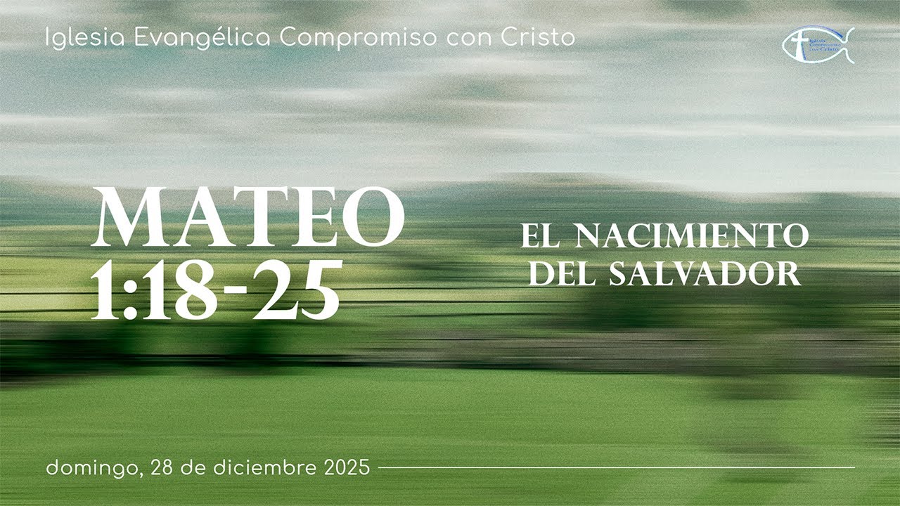 Mateo 1:18-25. El nacimiento del Salvador - Ángel Corros