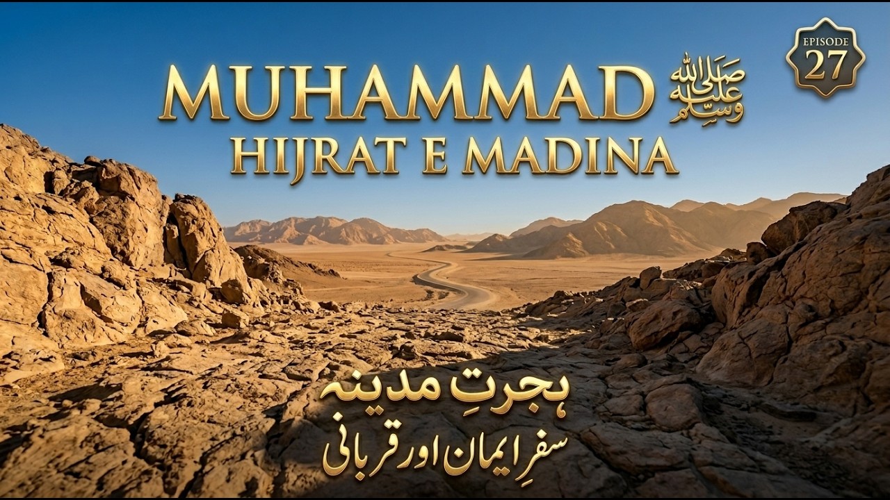 Hijrat e Madina Full Story | Complete Ziyarat | Episode 27 | Seerah Series