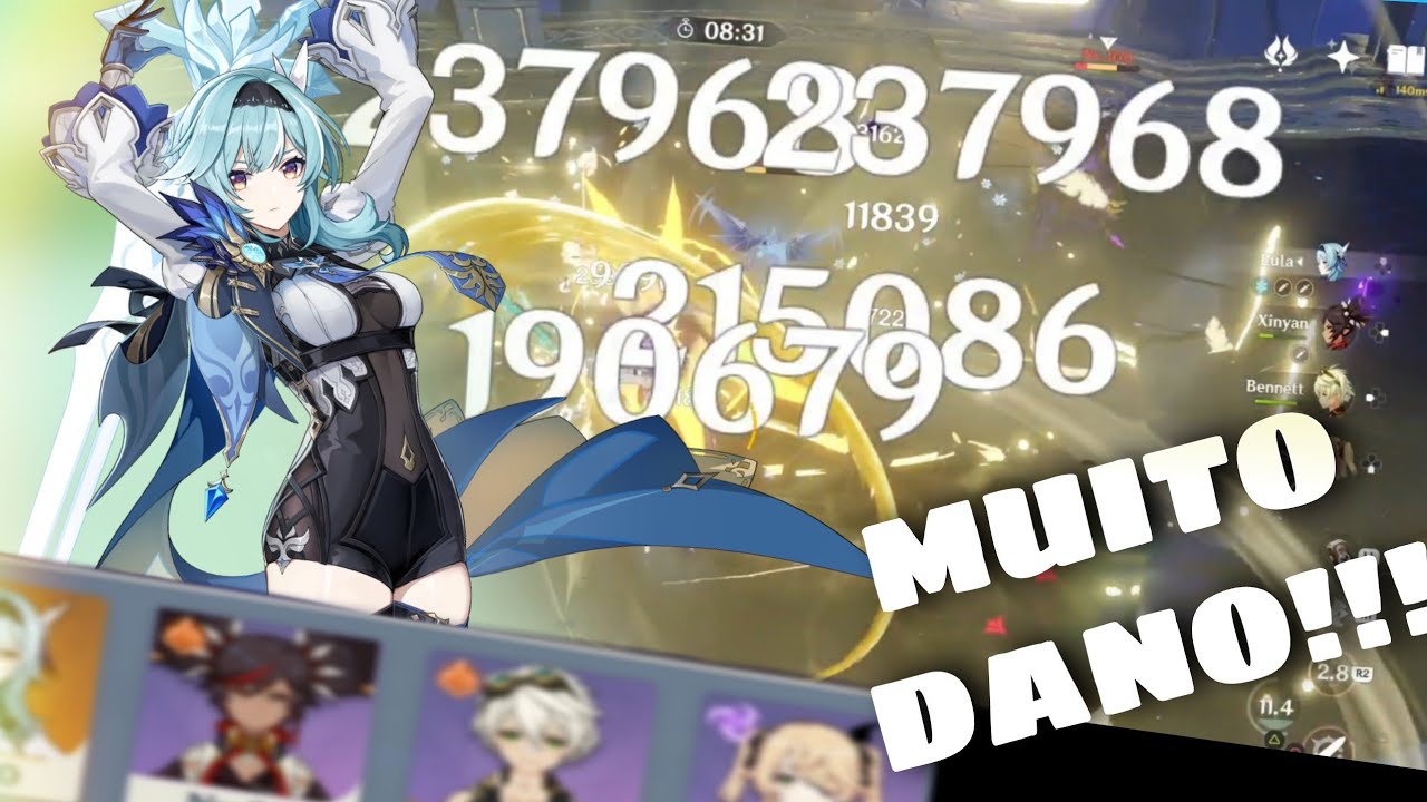 O MELHOR TIME PRA EULA! (Genshin Impact)