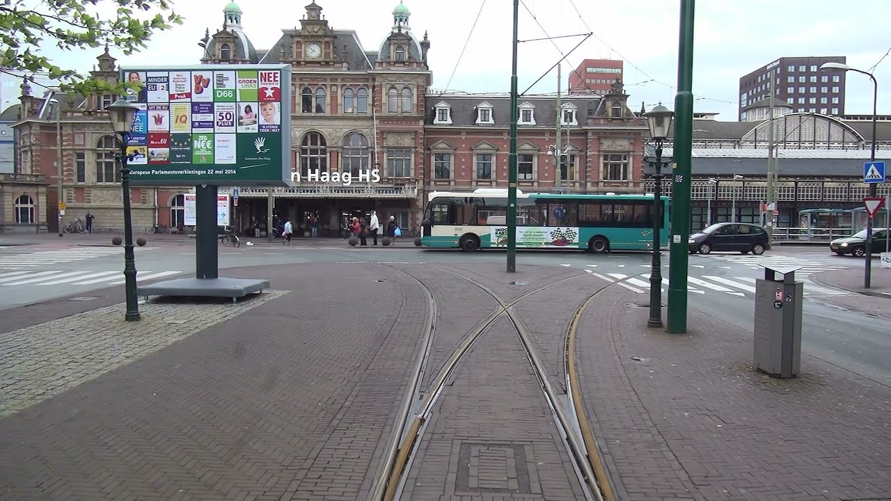 HTM tramlijn 12 Station Hollands Spoor - Duindorp via Centrum/Hobbemastraat | versneld