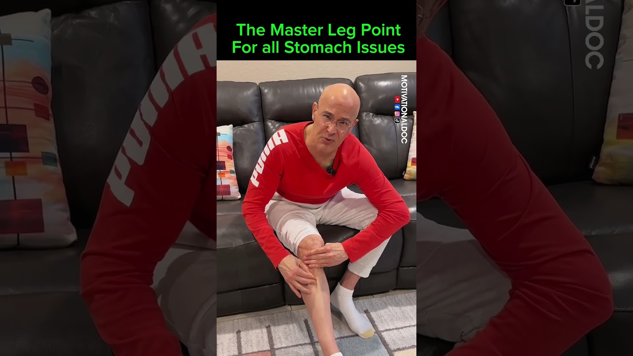 The Master Leg Point for All Stomach Issues!  Dr. Mandell