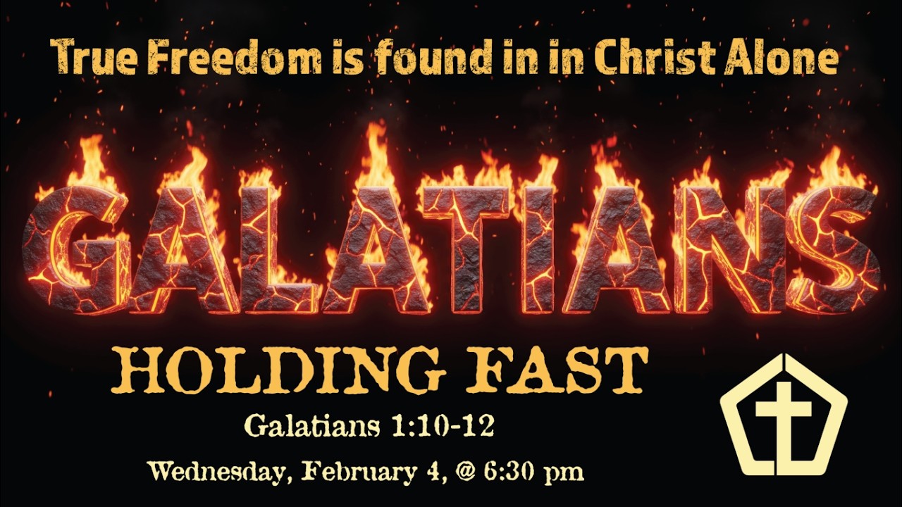 Discipleship - Galatians Pt. 3 (vv10-12) Coram Deo Bible Church, Joplin MO (Missouri)