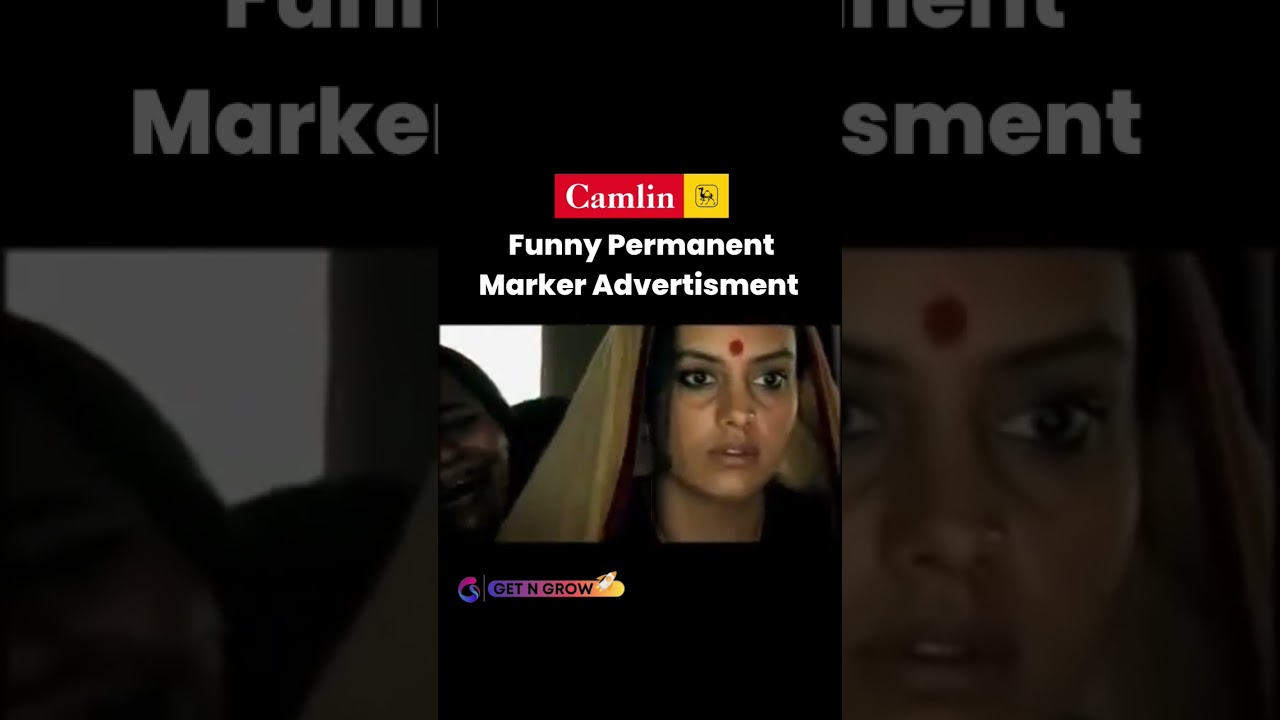 Camlin Permanent Marker Funny Advertisement | Get N Grow Marketing Agency