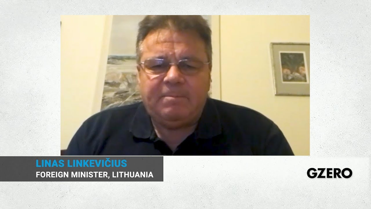 Foreign Minister Linas Linkevičius on Lithuania, Belarus, NATO & Trump | GZERO Media Special Report