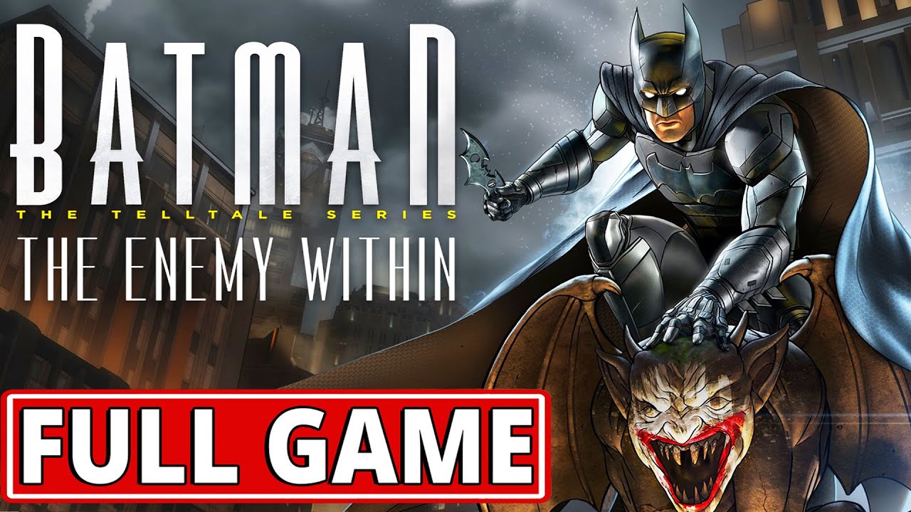 Batman: The Enemy Within - FULL GAME walkthrough | Longplay