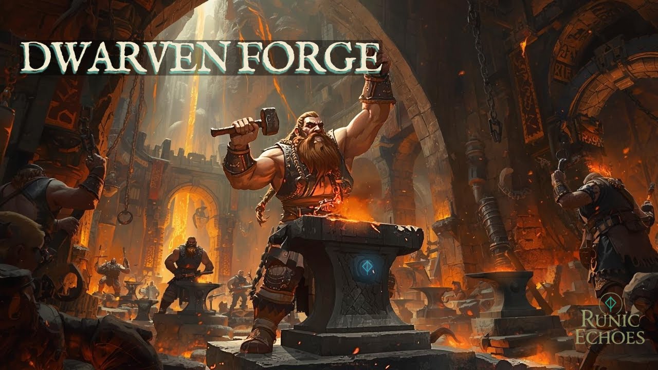 The Dwarven Anvil &ndash; Epic Forge Music for RPG & Focus