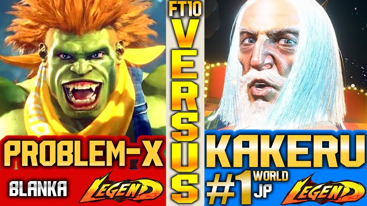 SF6 [FT10] JP Kakeru Vs Problem-X Blanka ▰ High Level