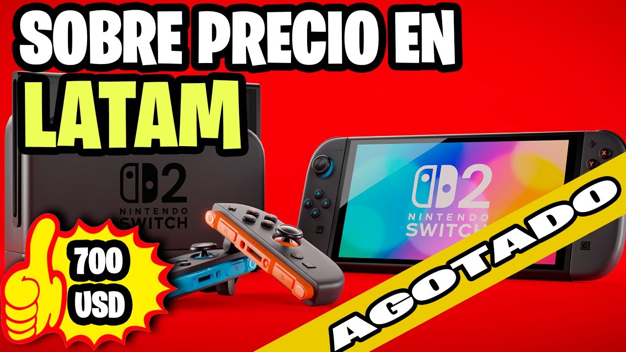 La consola MAS CARA de Nintendo se AGOTO en Mexico en su preventa.