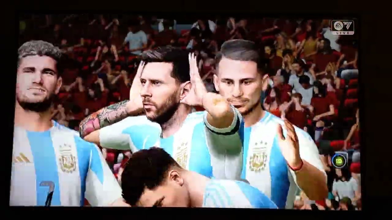 FC25 포르투갈 VS 아르헨티나           호날두 VS 메시