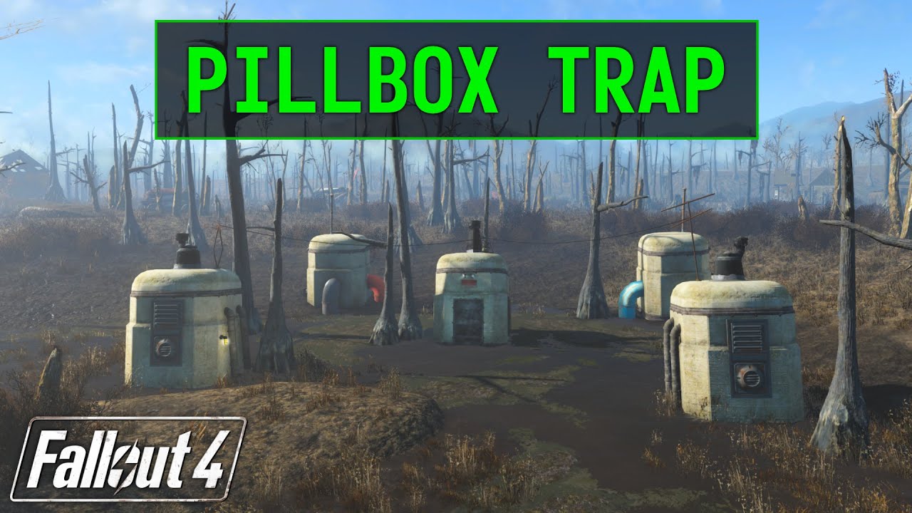 Military Pillbox Trap | Fallout 4 Unmarked | Ep. 452