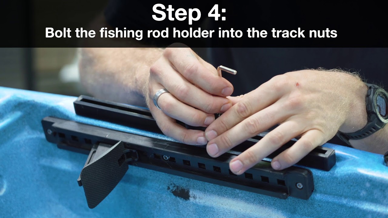 Adventure Kings Fishing Kayak Rod-Holders Installation Guide