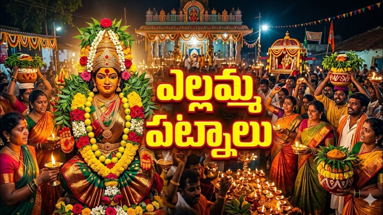 ఎల్లమ్మ అమ్మ తల్లి 🙏పట్నాలు ప్రారంభం 🔥✨#in my village #patnalu#full vlog 🤗