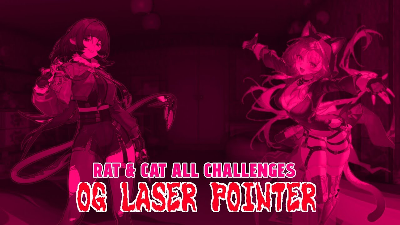 FNaC 3 Custom Night - Rat & Cat All Challenges OG Laser Pointer Complete