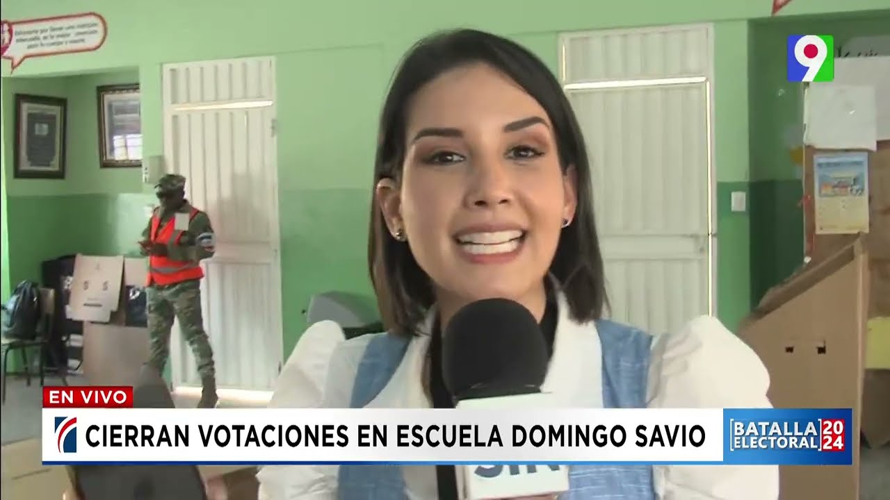 Inicia cierre de votaciones en distintos centros del país | Batalla electoral 2024
