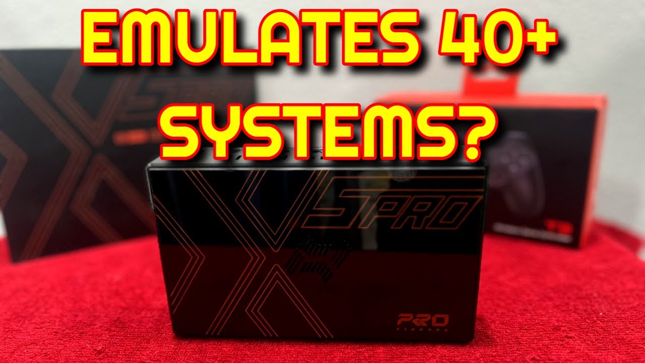 Эмулирует более 40 систем? Super Console X5 Pro