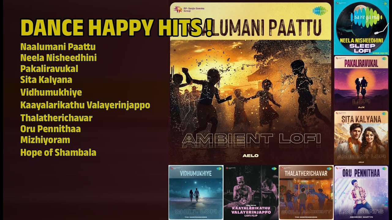 നൃത്തമാടാം, സന്തോഷിക്കാം! ✨ | AJX Songs | Naalumani Paattu | Neela Nisheedhini | Pakaliravukal