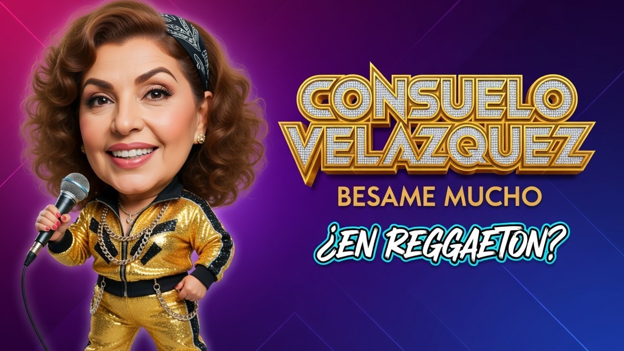 🎶 BESAME MUCHO pero suena a REGGAETON | Otra versión del clásico de Consuelo Velazquez | I.A