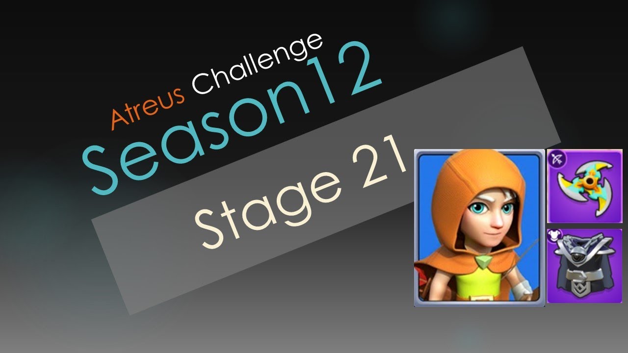[Archero] Atreus Legendary Challenge S12 Stage 21